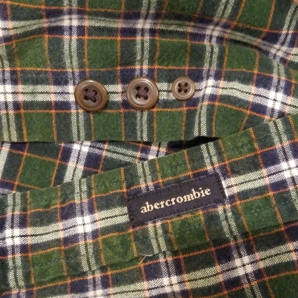💥Abercrombie MEN's Flannel Shirt - Picture 8 of 8